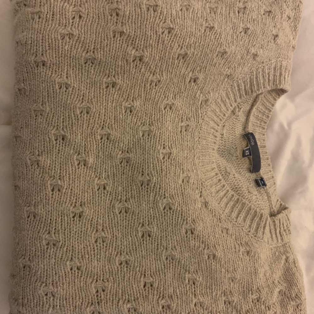 COPY - Vince Oatmeal Wool Sweater